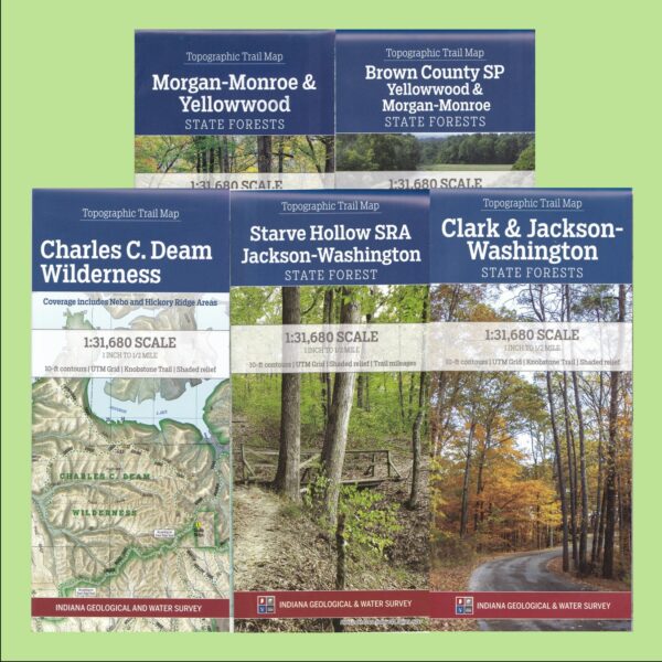 IG&WS Maps - Bundle of All 5 Maps Along the KHT Corridor